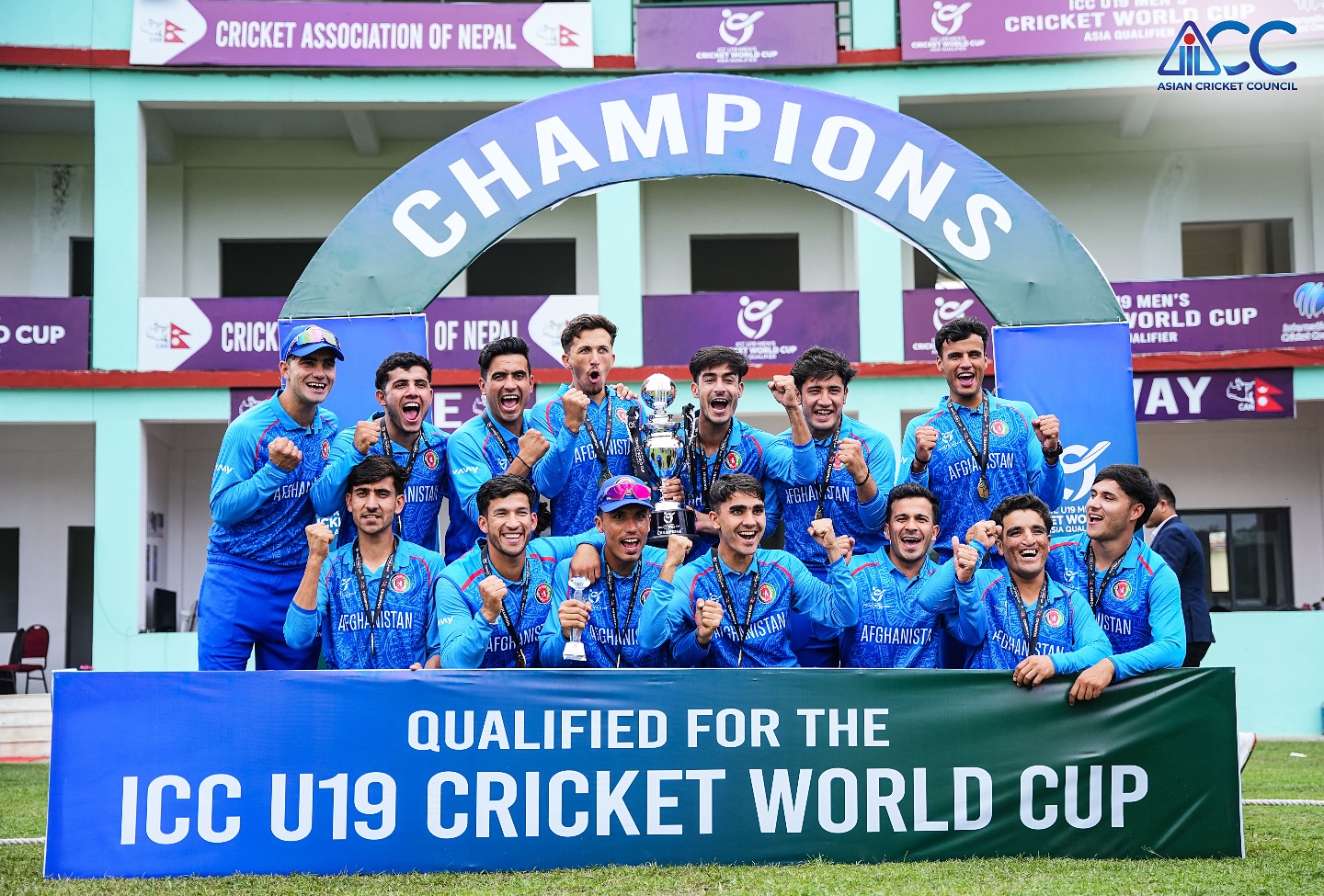 Congratulations to Afghanistan U19 on winning the Asia Qualifier and sealing their spot in the ICC U19 Men’s Cricket World Cup 2026!