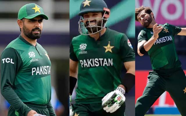 Babar, Shaheen, Rizwan