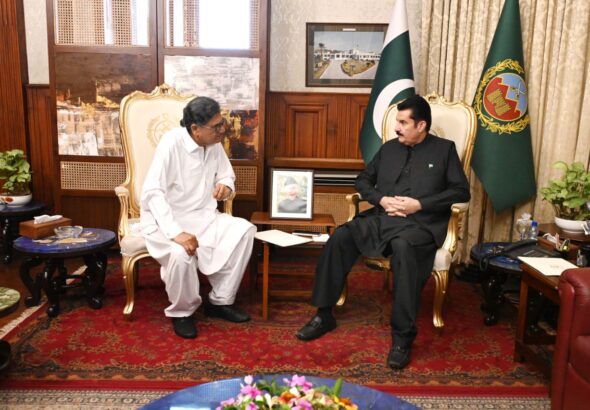 Aqil Shah and Governor