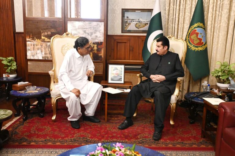 Aqil Shah and Governor