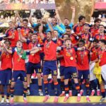 Spain were crowned FIFA World Cup champions for the second time